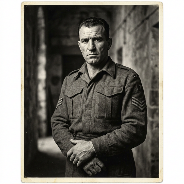 Portrait d'Imi Lichtenfeld, fondateur du Krav Maga